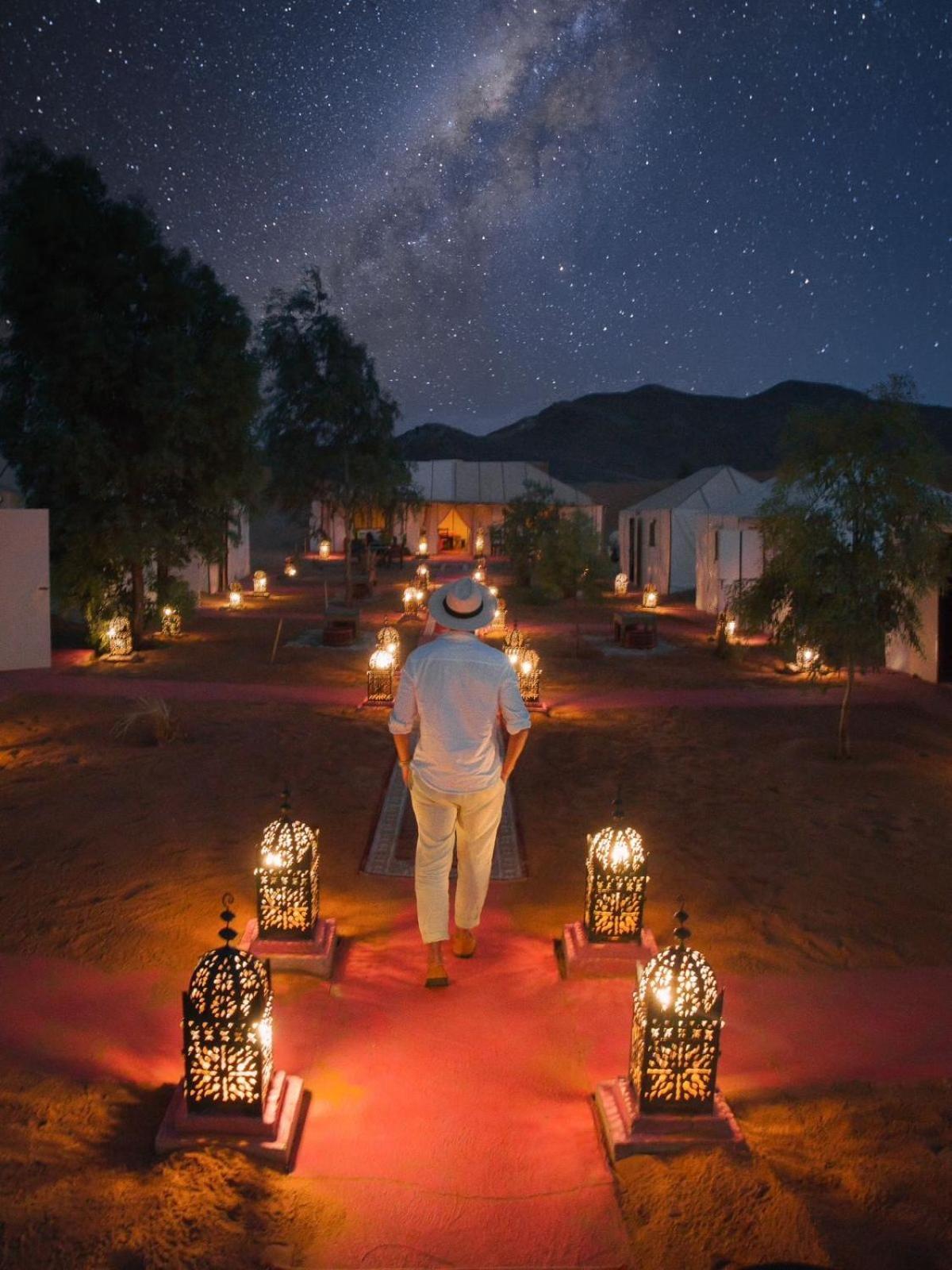 Erg Chebbi Dunes Desert Camp Hotel Мерцуга Екстериор снимка
